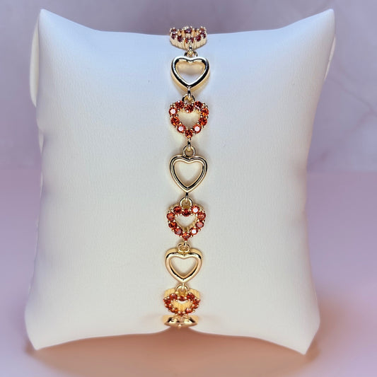 aria heart bracelet