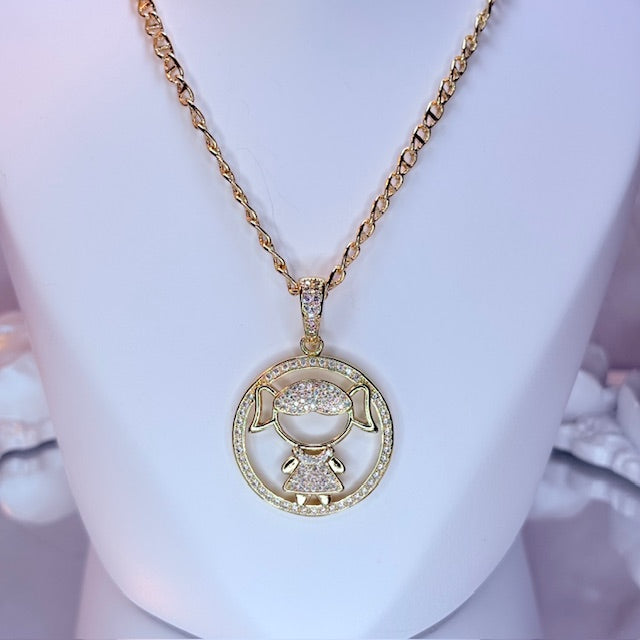 baby girl necklace