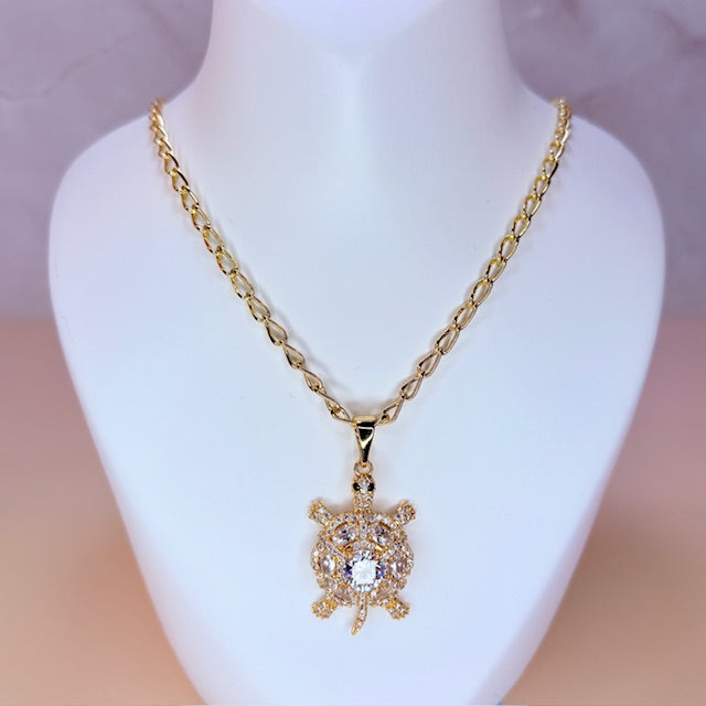 baby turtle necklace