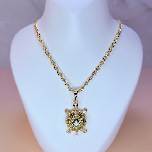 baby turtle necklace