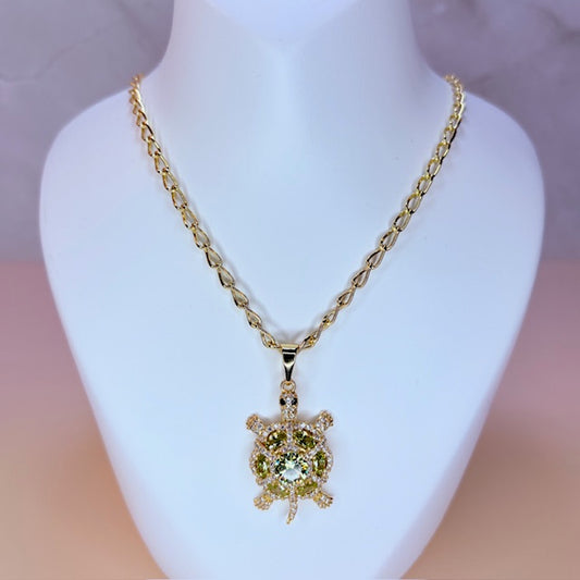 baby turtle necklace