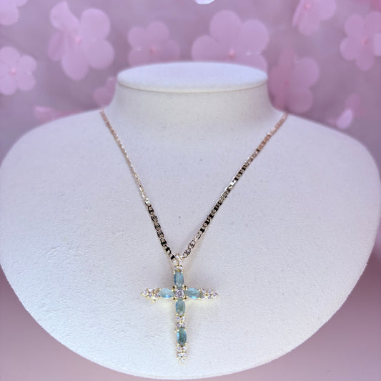 berkle cross necklace