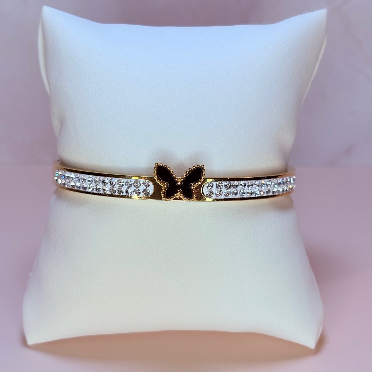 bling butterfly bangle