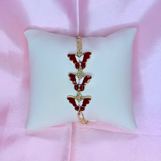 bloom butterfly bracelet