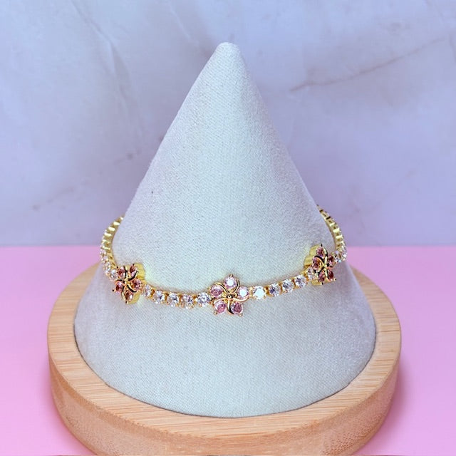 blossom tennis bracelet