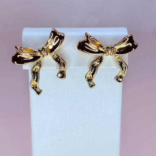 bow earrings