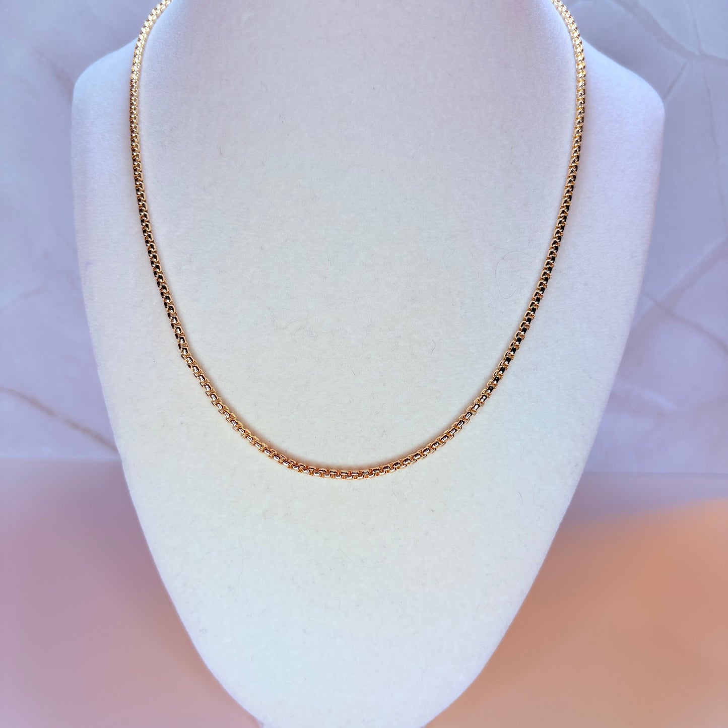 box style chain 18"