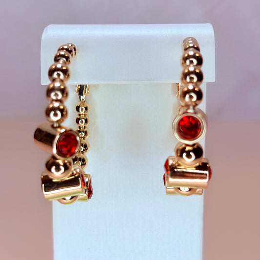 brit hoop earrings