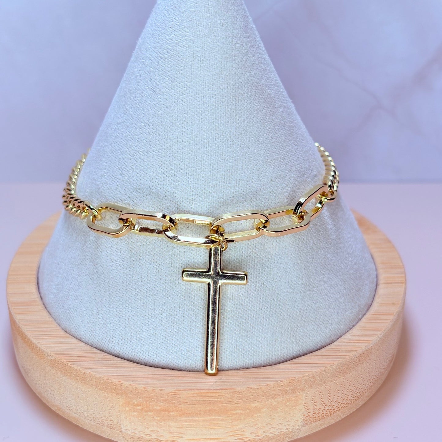 brook cross bracelet