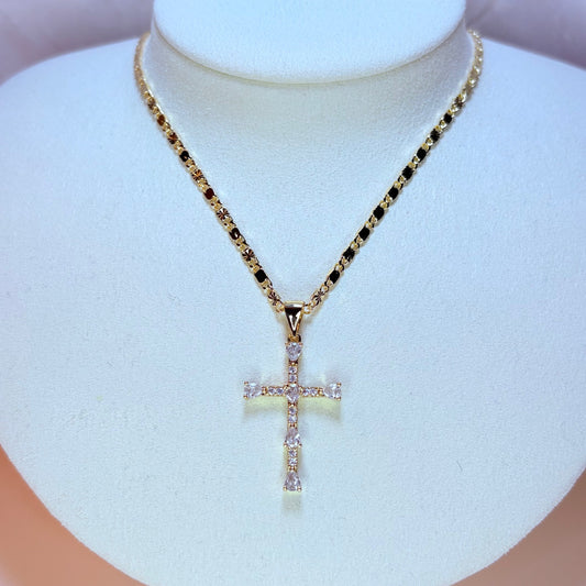 candela cross necklace