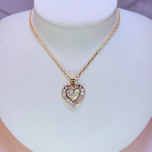 carmen heart necklace
