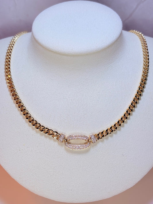 charli cuban link gargantilla 20"