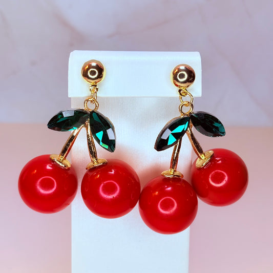 cherry bomb xl earrings