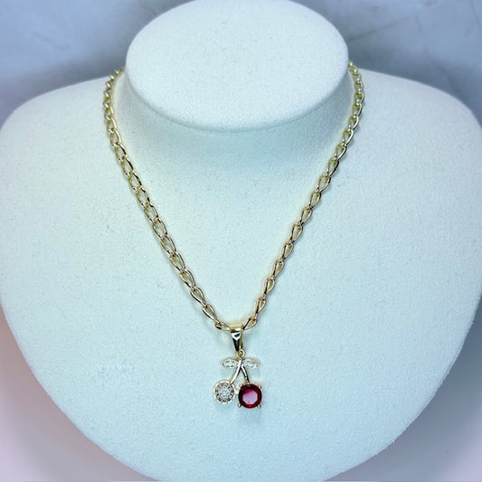 cherry crush necklace