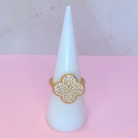 over-sized lucky ring