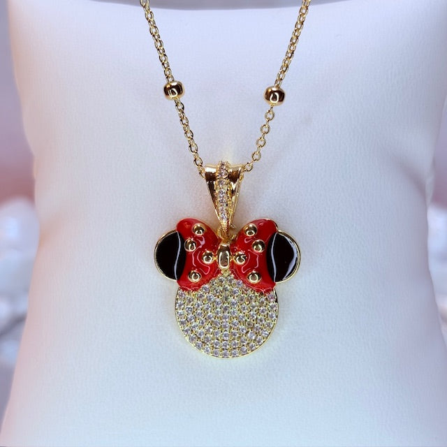 miss minnie glam necklace
