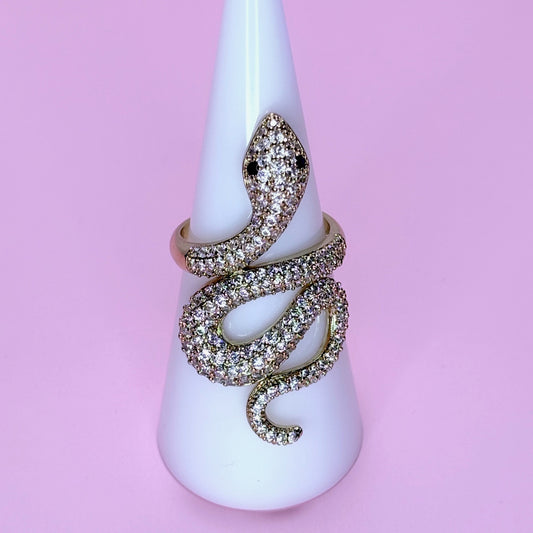 snake luxe ring