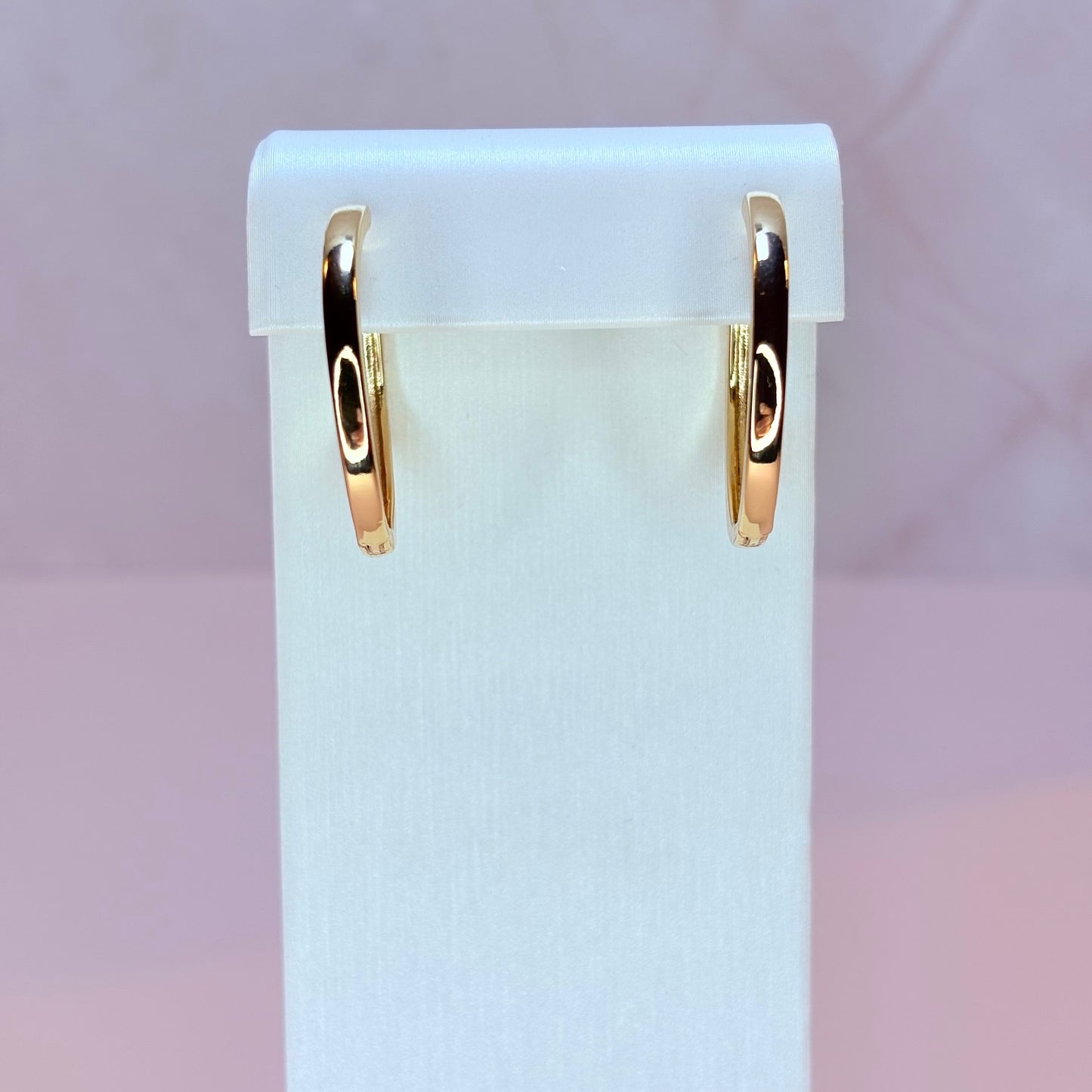 classic gold hoop earrings