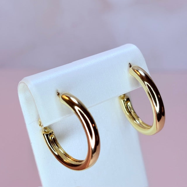 classic smooth hoops