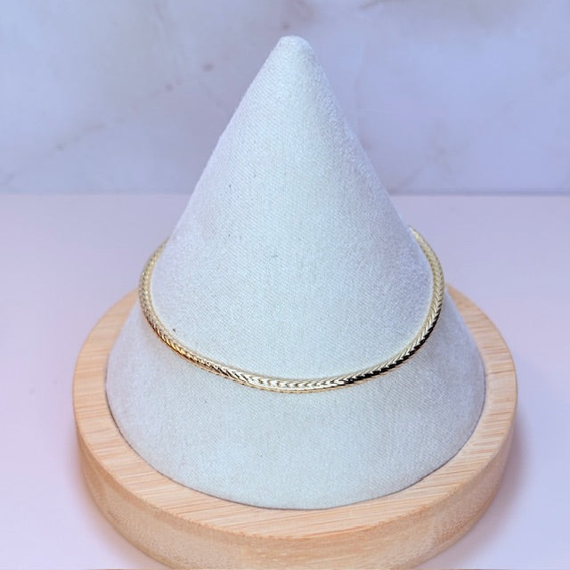 classic snake link bracelet