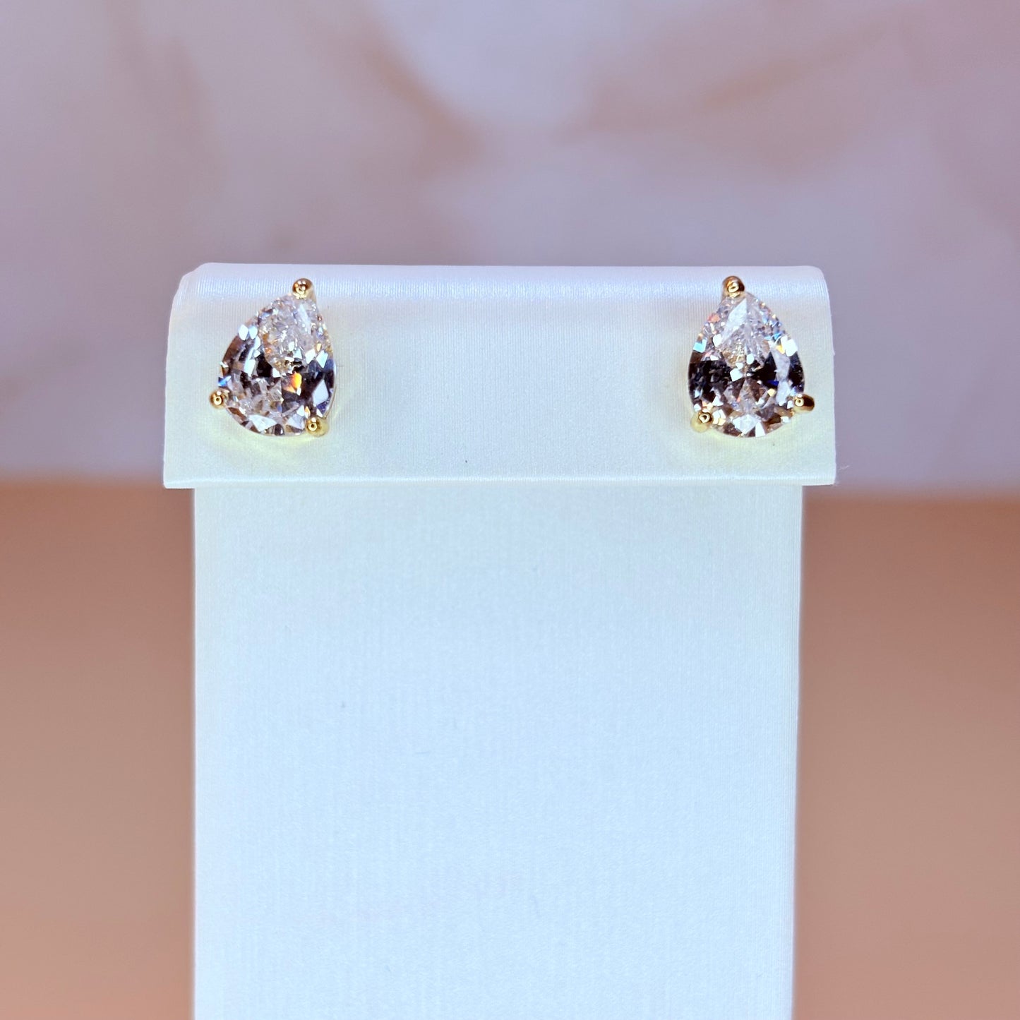 diamond raindrop earrings
