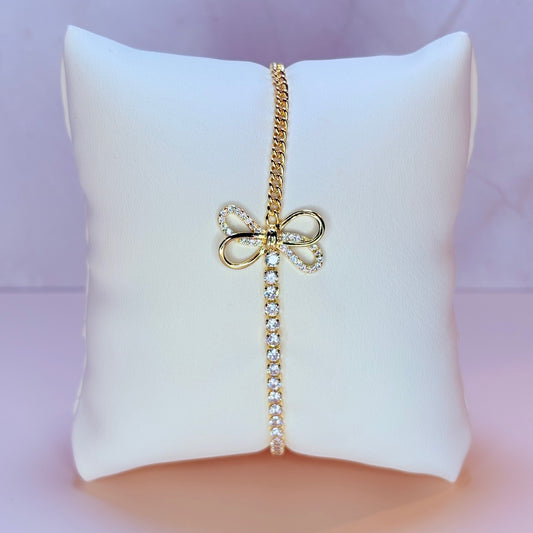 double bow bracelet