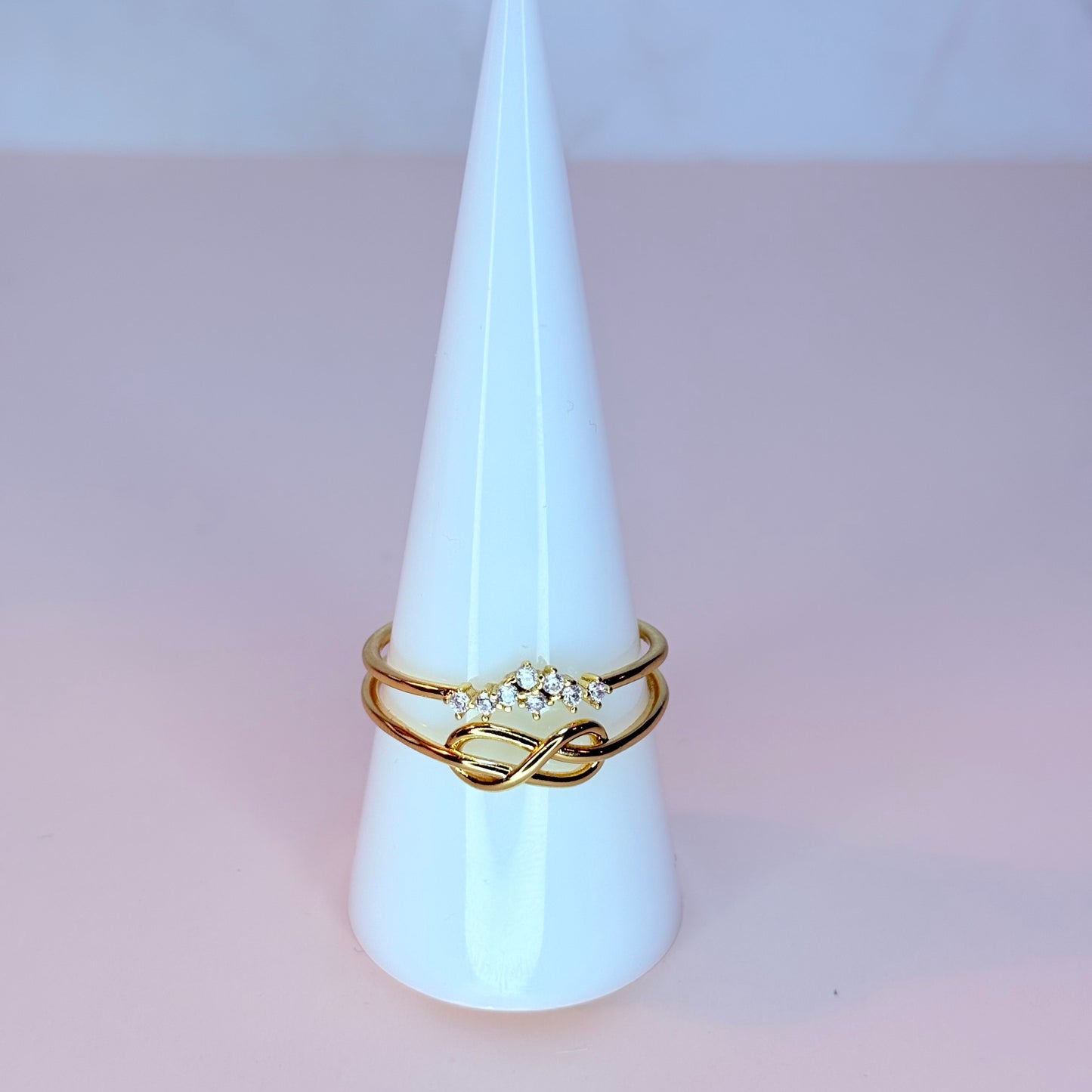 double infinity ring