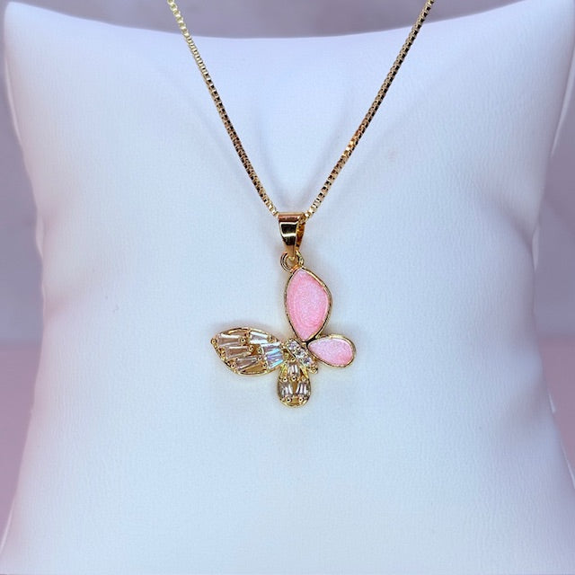 dreamgirl butterfly necklace