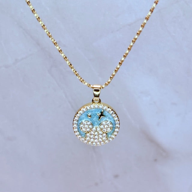 enchanted mouse necklace