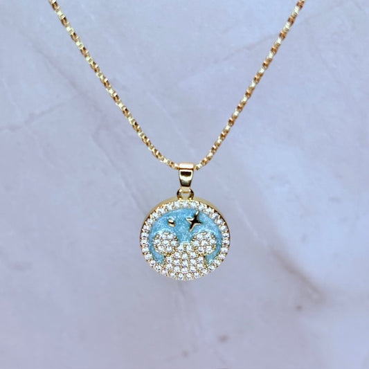 enchanted mouse necklace