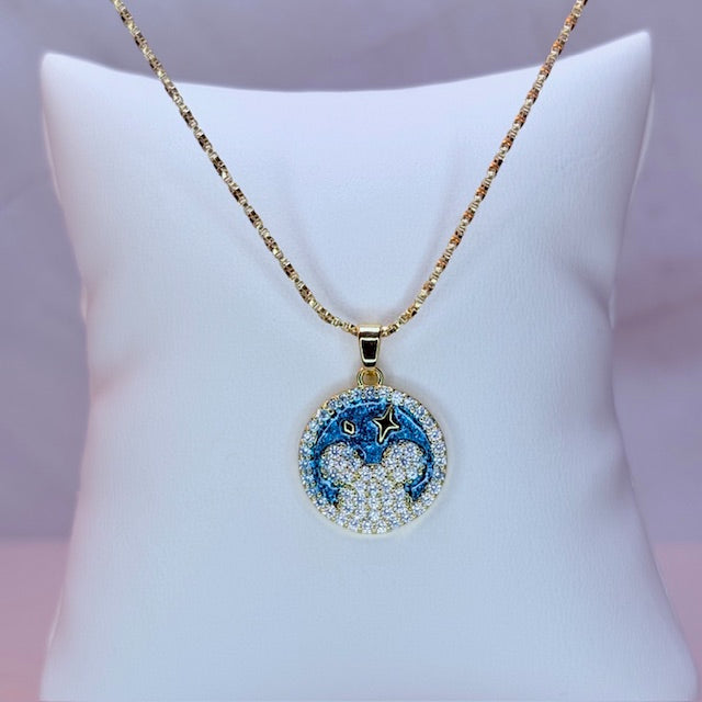 enchanted mouse necklace