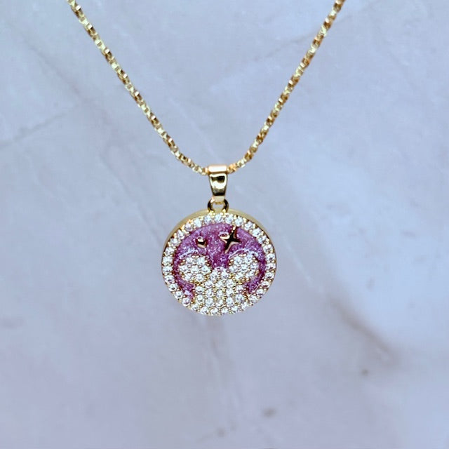 enchanted mouse necklace