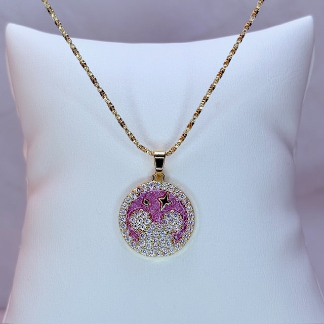 enchanted mouse necklace