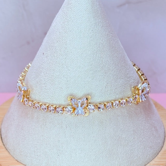 enchanted wing tennis bracelet