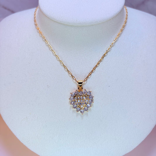 erandi heart necklace