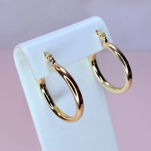 everyday smooth midi hoops