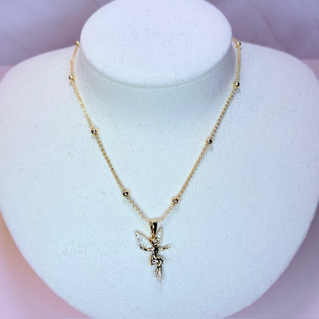 dainty fairy necklace