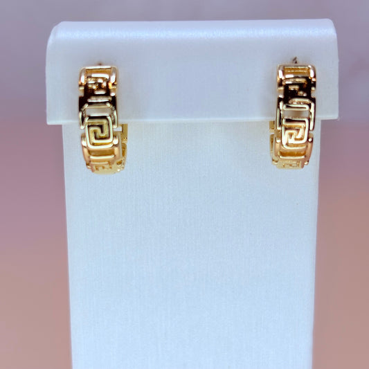 fendi hoop earrings