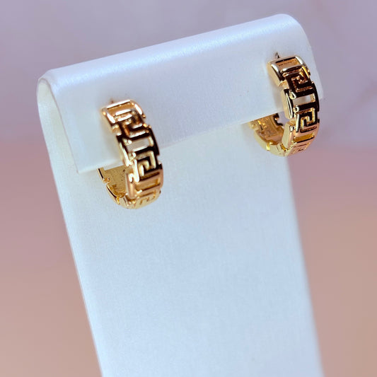 fendi hoop earrings