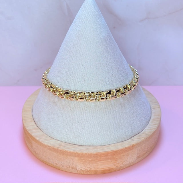 golden chino luxe bracelet