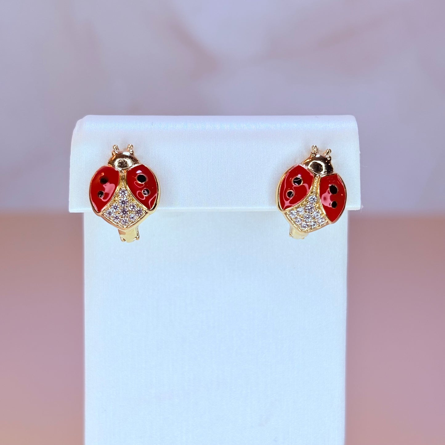 mariquita huggie earrings