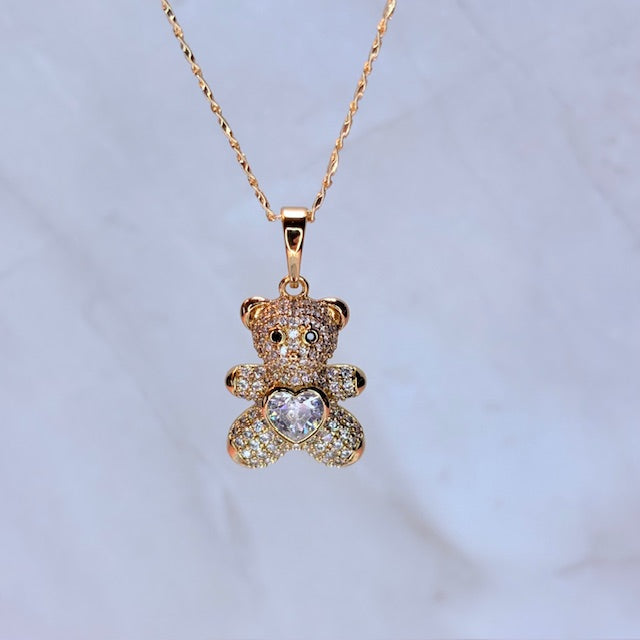 honey bear necklace