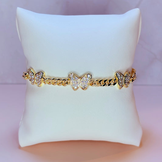 infinite bloom butterfly bracelet