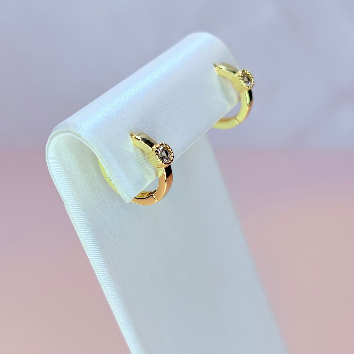kael huggie earrings