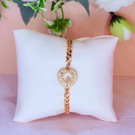 keily heart bracelet