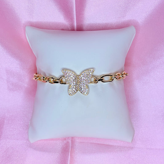la reina butterfly bracelet