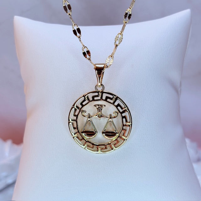 1" zodiac necklace
