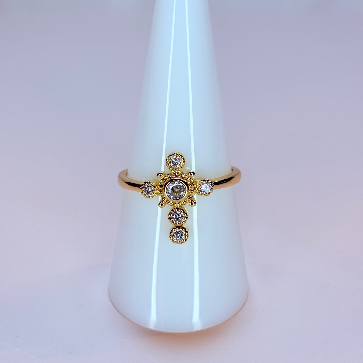 ily cross ring