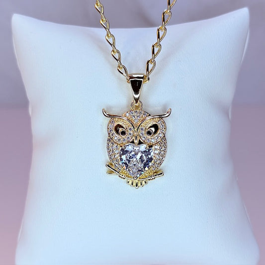 love owl necklace