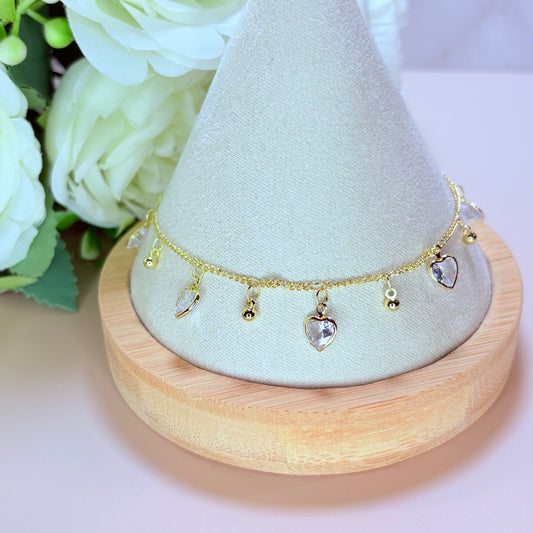 lucky in love anklet